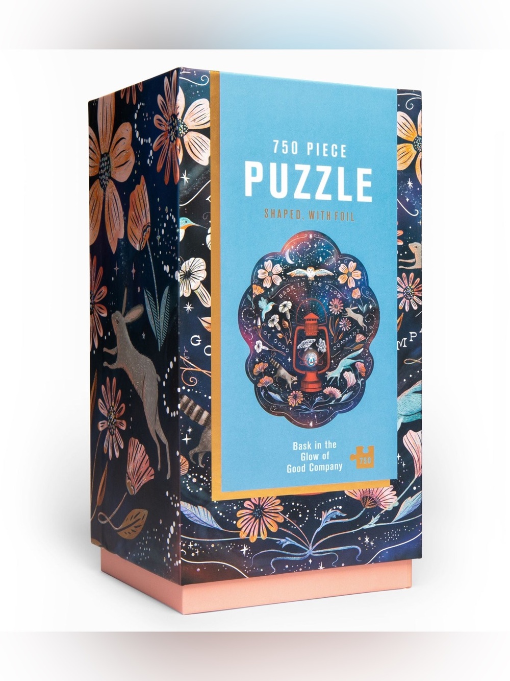 Lantern Press Bask in the Glow of good company 750pcs shaped puzzle